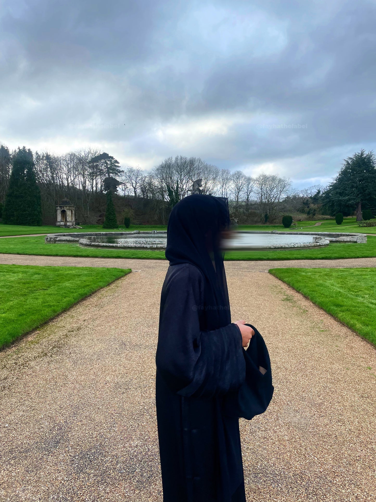 The Midnight Flare Abaya