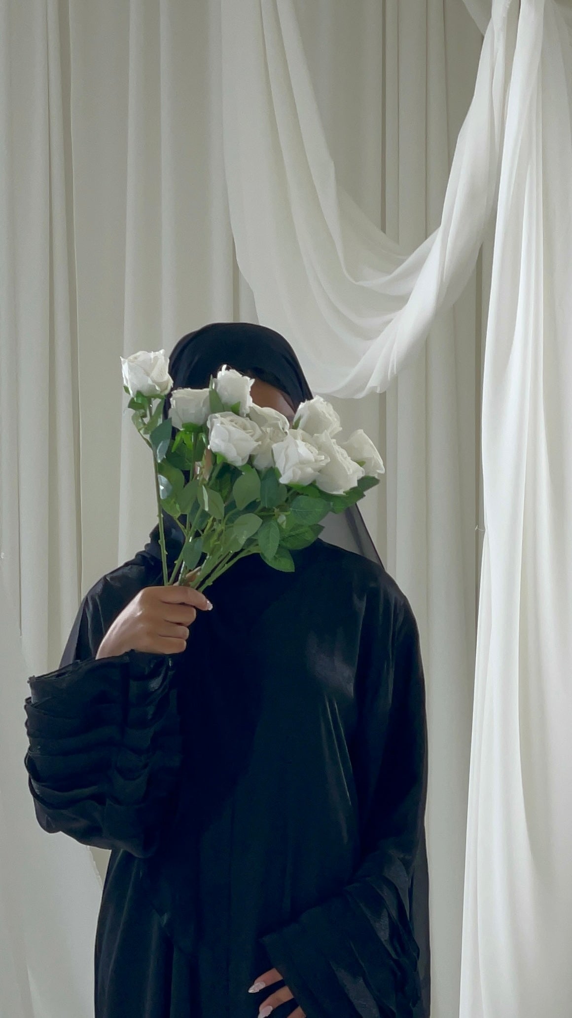 The Midnight Flare Abaya