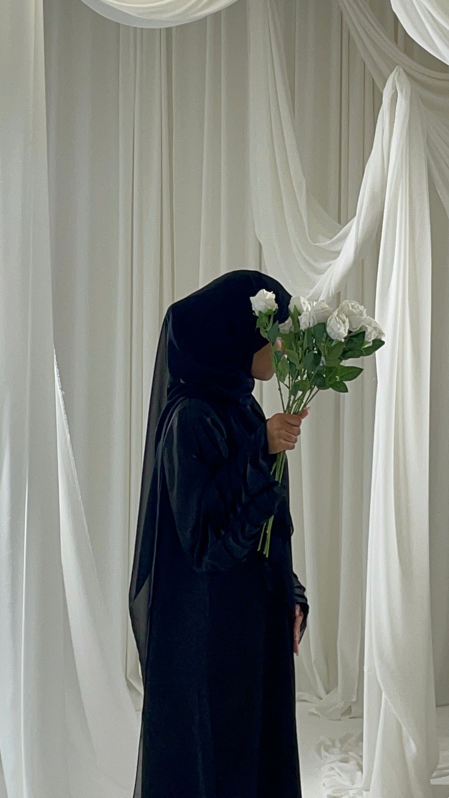 The Midnight Flare Abaya