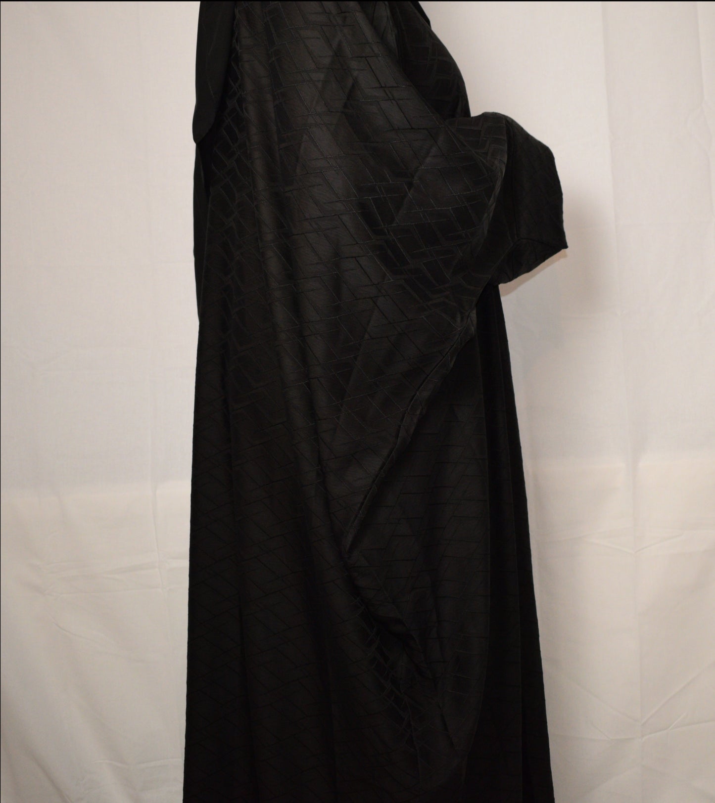 The Textured Satin Abaya